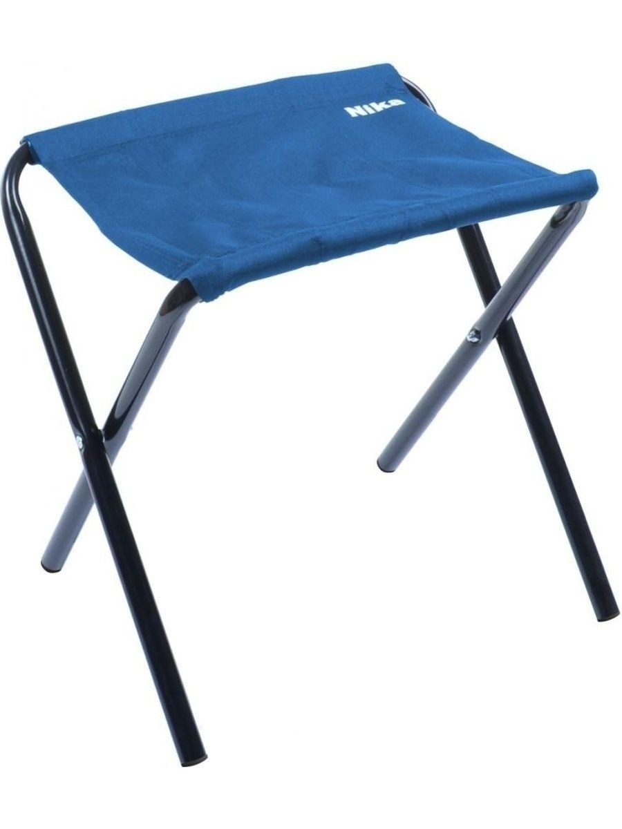 Изображение товара Складной садовый туризм стул Nika ДС металлический синий легкий компактный