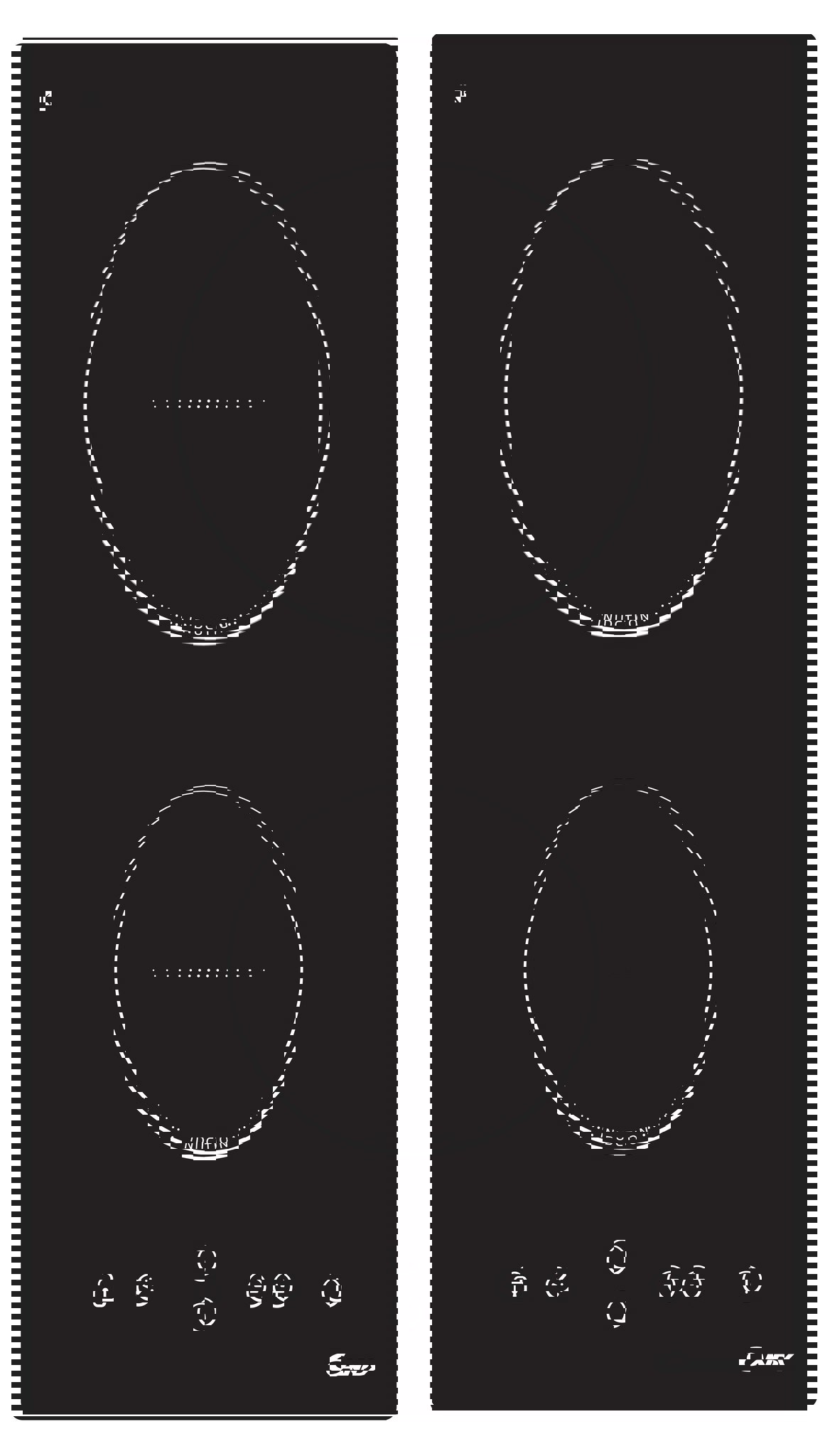 Изображение товара Индукционная варочная панель Candy 33803025 черная 2 конфорки