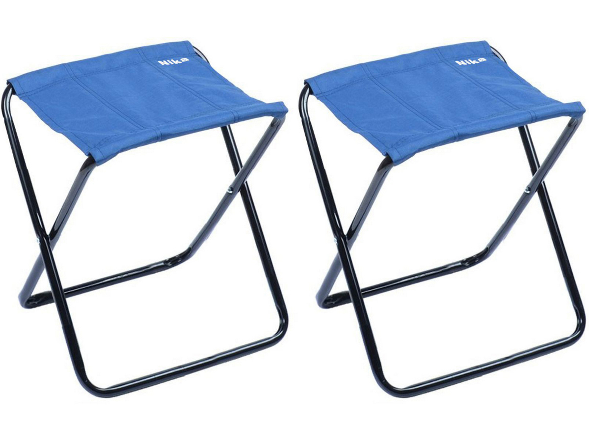 Изображение товара Набор складных садовых стульев Nika 2 шт, водостойкая ткань, Россия