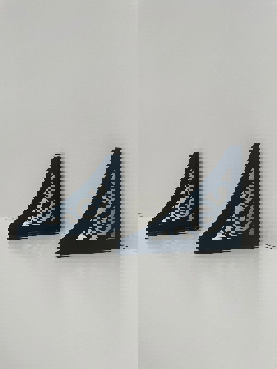 Изображение товара Кронштейны для полки на стену GOODEX Modena 13 металлические черные 2 шт