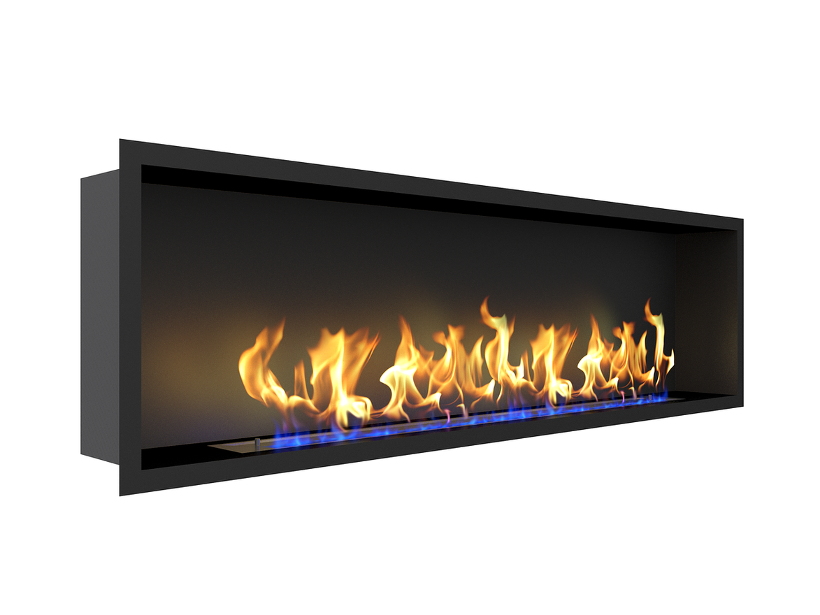 Изображение товара Встраиваемый биокамин ZeFire Flagman 1600 с открытым пламенем и длительным горением