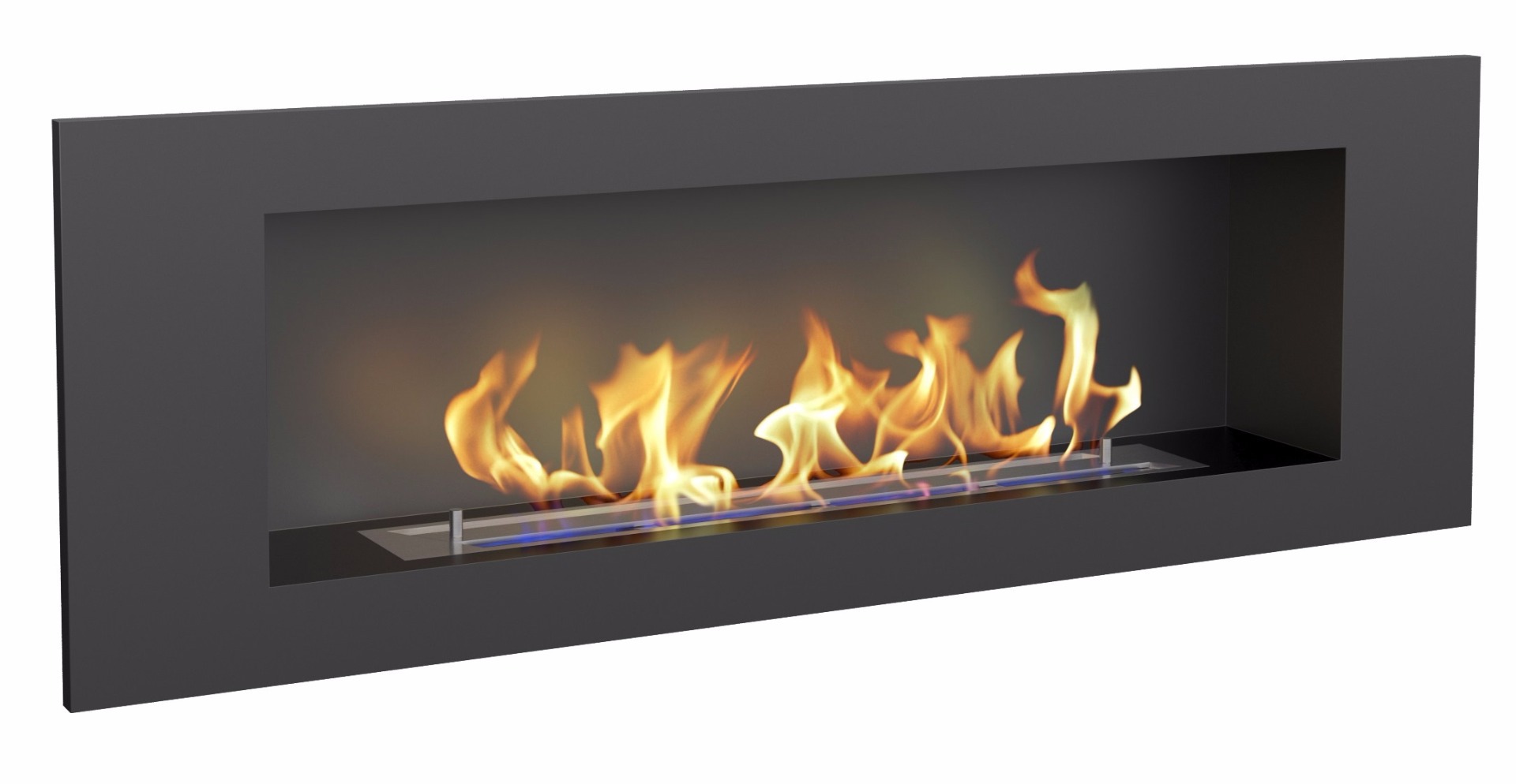 Изображение товара Встраиваемый биокамин ZeFire Elliot 1200 - черный, безопасный и стильный