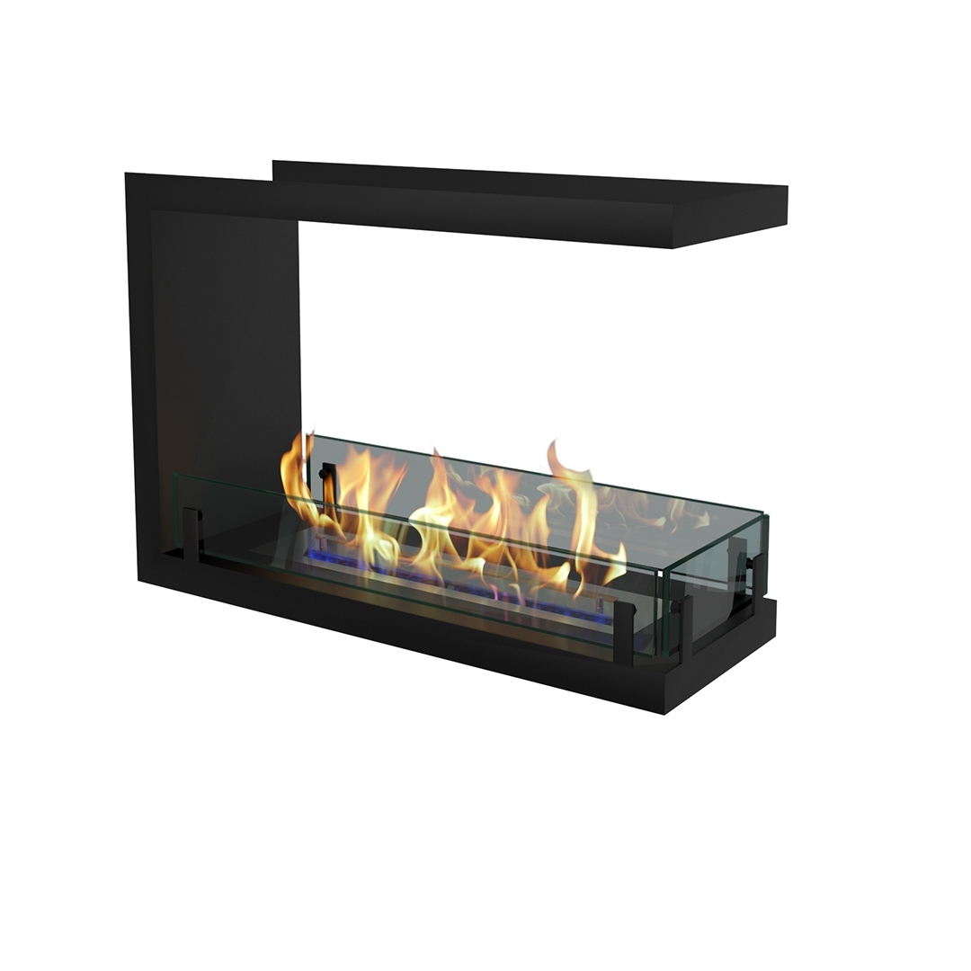 Изображение товара Биокамин встраиваемый торцевой сквозной ZeFire Standart 700