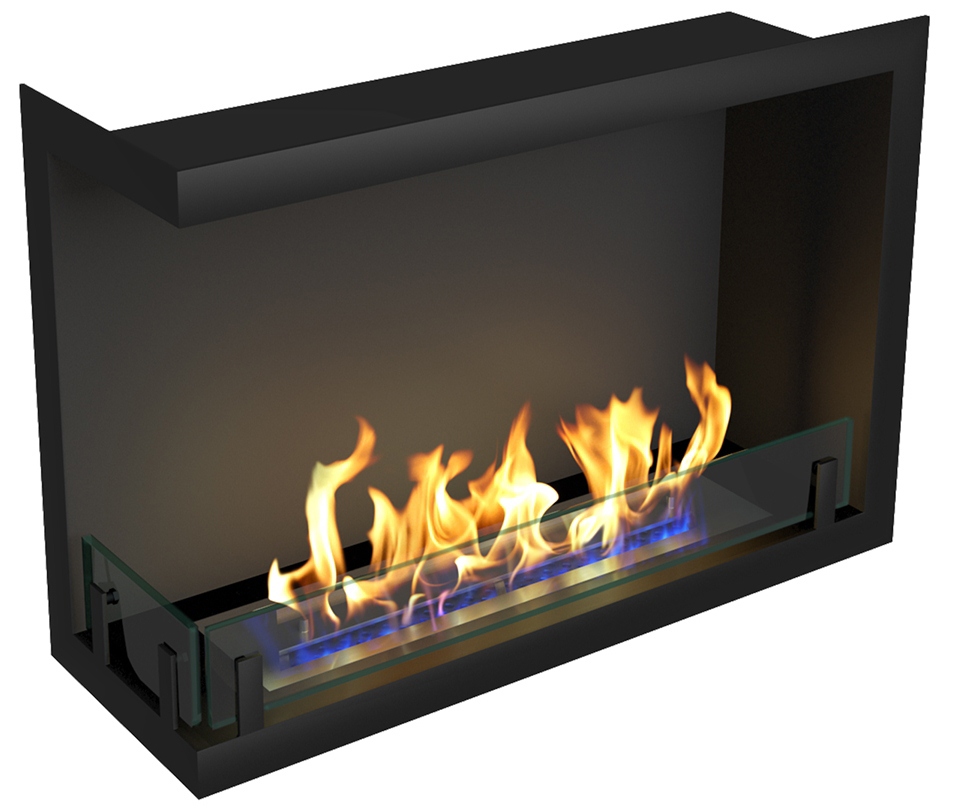 Изображение товара Биокамин встраиваемый угловой глухой ZeFire Standart 700 левый