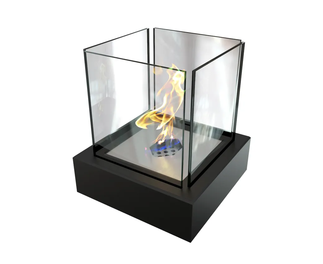 Изображение товара Настольный биокамин ZeFire Quant metall стильный и безопасный