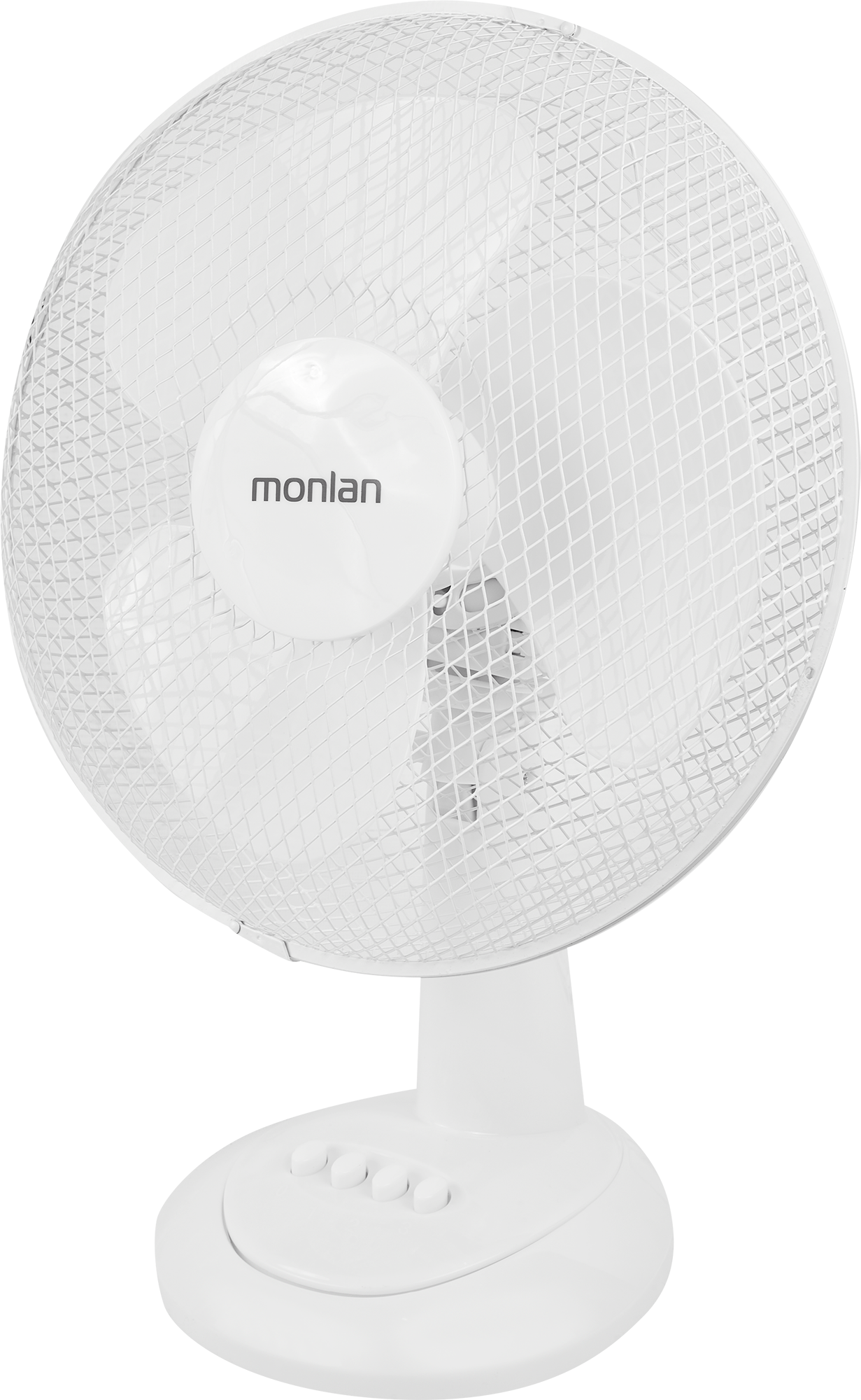 Изображение товара Настольный вентилятор Monlan MT-40W 40 Вт, три скорости и качание Изображение товара Настольный вентилятор Monlan MT-40W 40 Вт, три скорости и качание
