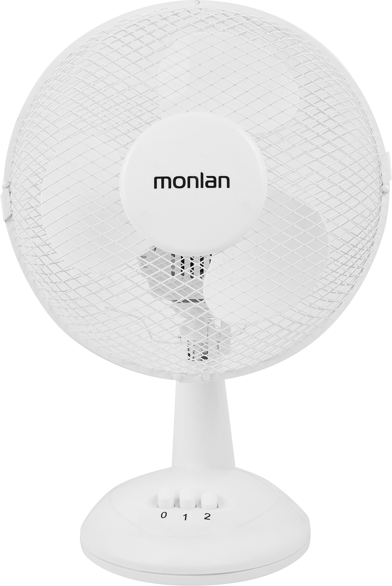 Вентилятор настольный Monlan MT-30W 30 Вт 27 см цвет белый - 1