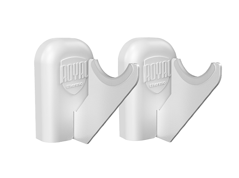 Изображение товара Комплект регулируемых настенных кронштейнов Royal Thermo D 100 для радиаторов