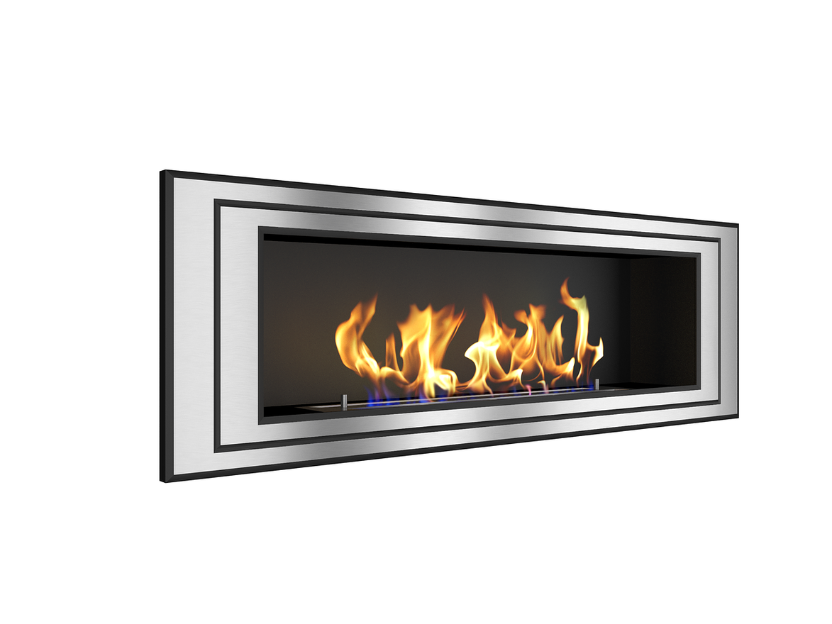 Изображение товара Биокамин встраиваемый фронтальный глухой ZeFire Sirius 1500
