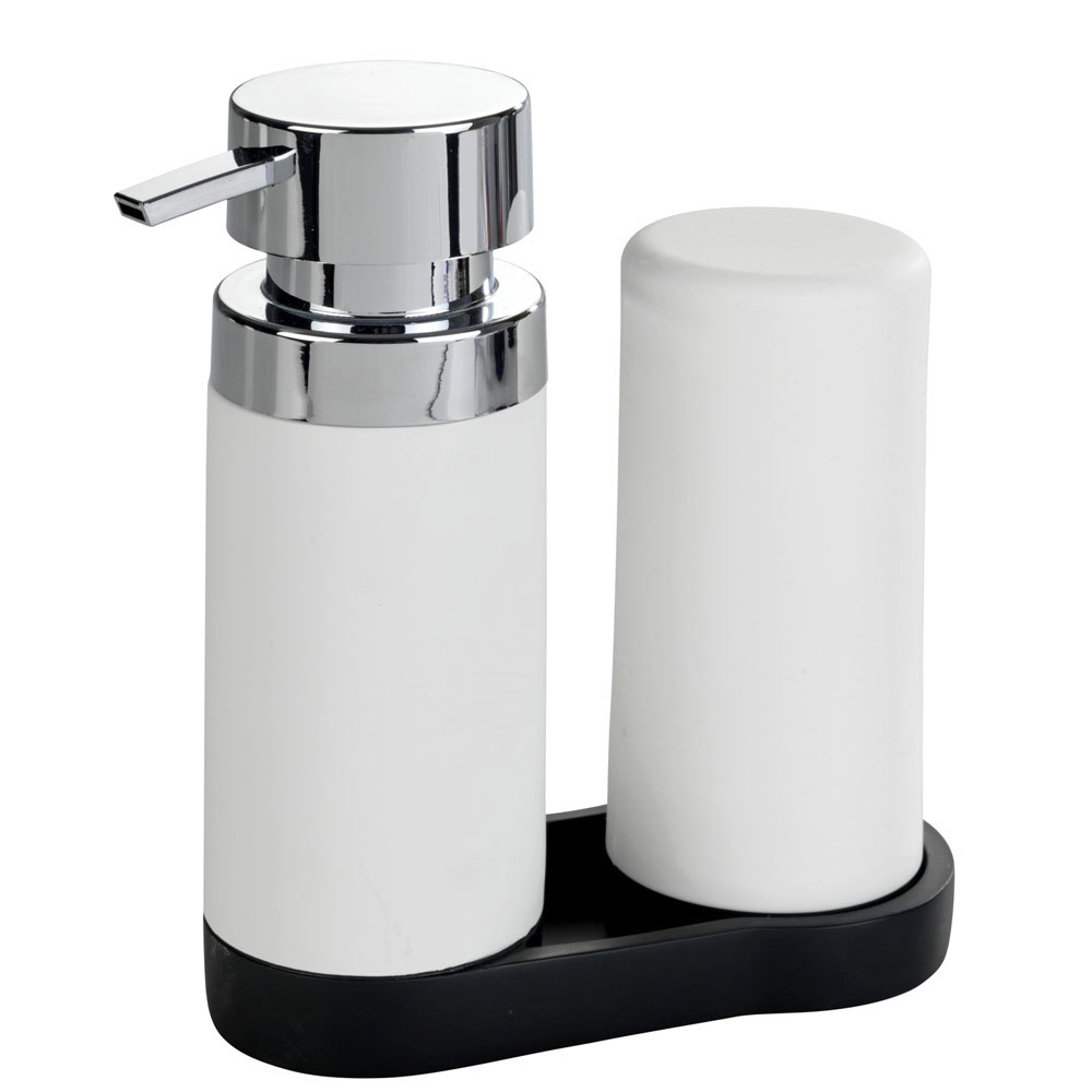 Изображение товара Органайзер для мойки из 2 диспенсеров WENKO Easy Squeez-e белый