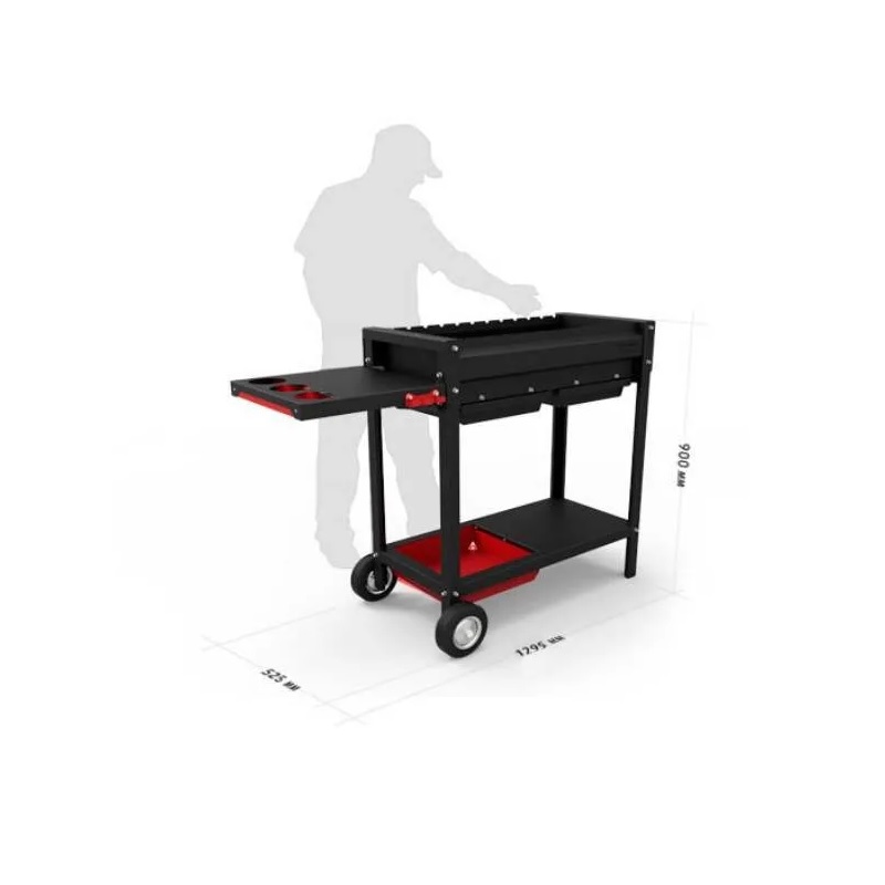 Изображение товара Мангал Файркрафт Grillver Комфорт Эйр 90x52.5 см сталь 2 мм