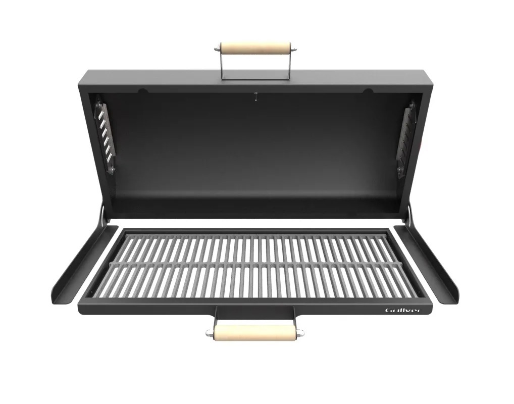 Изображение товара Крышка-гриль с решёткой Grillver Редлайнер чугун 16x48.3 см Изображение товара Крышка-гриль с решёткой Grillver Редлайнер чугун 16x48.3 см