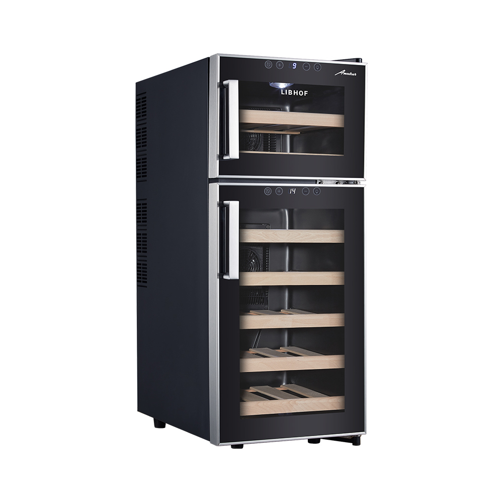 Изображение товара Винный шкаф Libhof Amateur ARD-21 черный 21 бутылка стильный дизайн