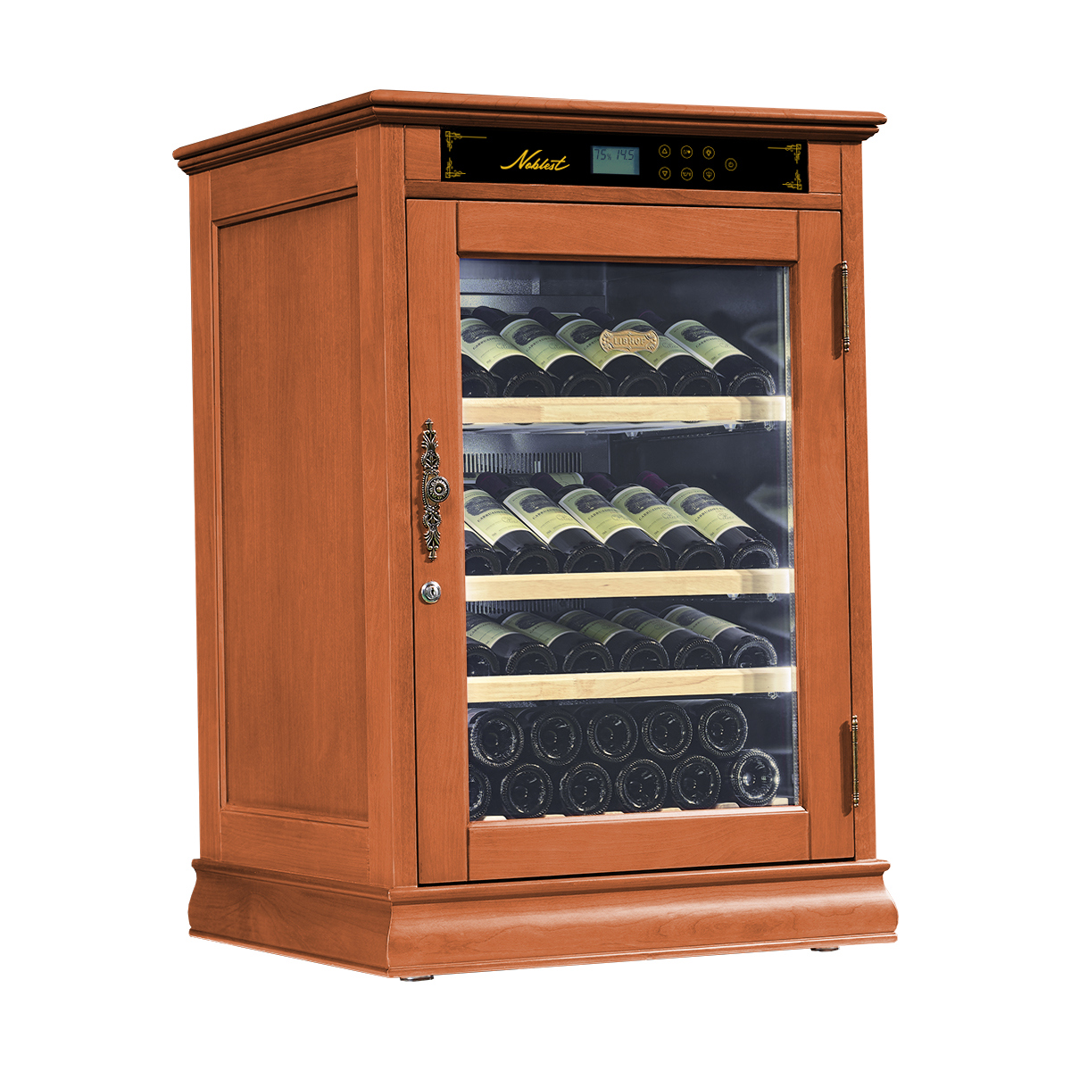 Изображение товара Винный шкаф LIBHOF Noblest NR-43 70x103x65см вишневый