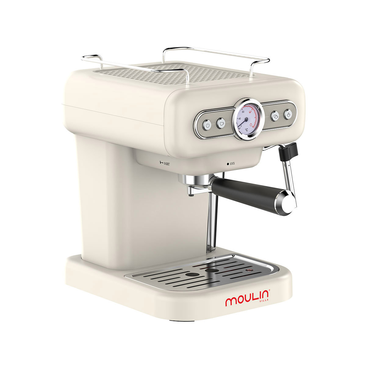 Изображение товара Рожковая кофеварка Moulin Villa MV ECM-001 W 15 бар 950 Вт