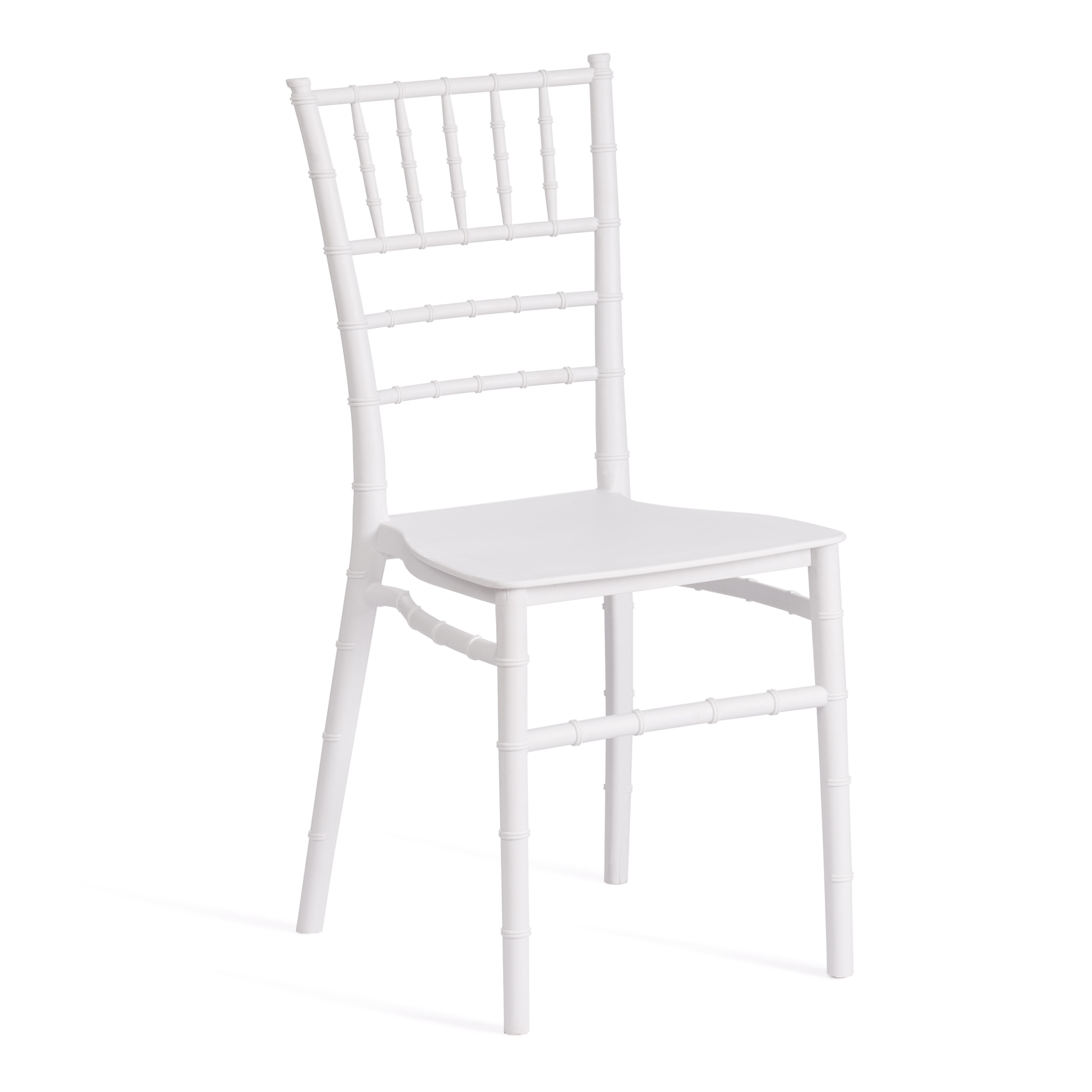Изображение товара Кухонный стул Tetchair Chavari mod. 101 88x49x40 см пластик цвет белый