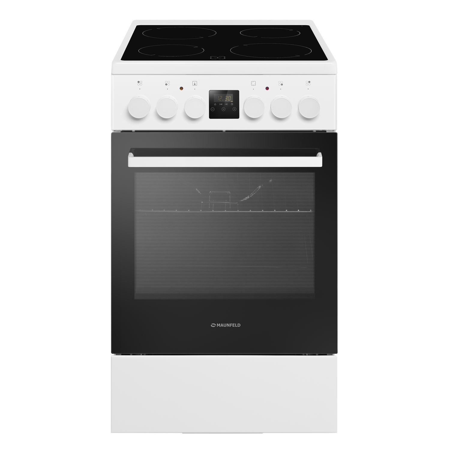 Изображение товара Электрическая плита Maunfeld MEC55CW08D с духовкой, 50x85 см, белая