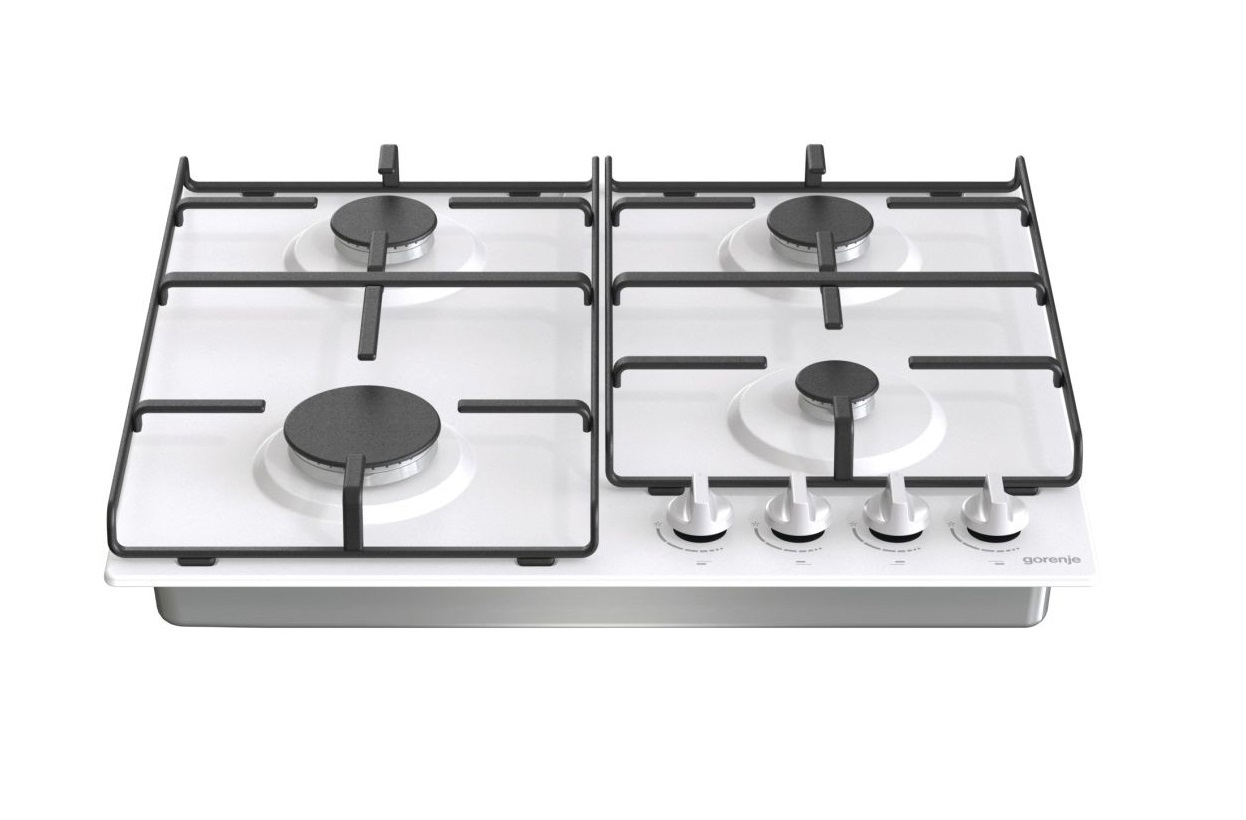 Изображение товара Газовая варочная панель Gorenje G640EW 60 см 4 конфорки белая