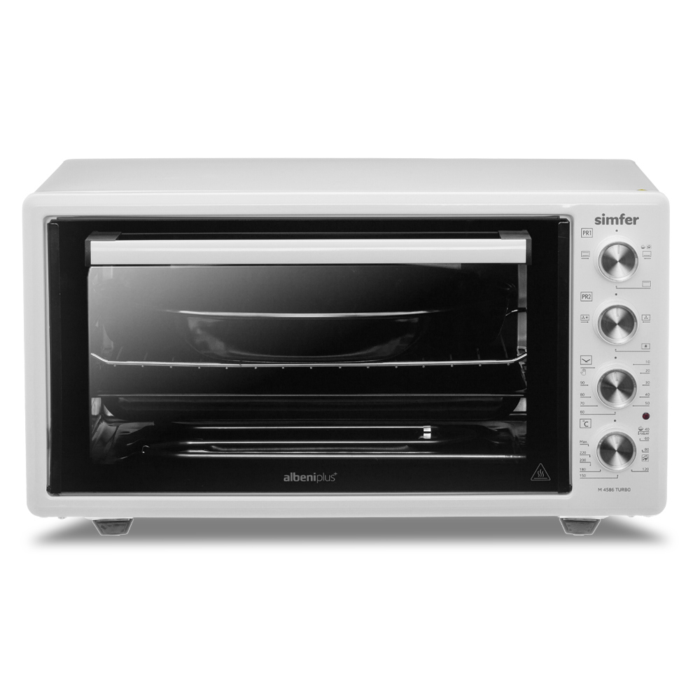 Изображение товара Электропечь Simfer M4586 45 л, белая, 9 режимов, конвекция