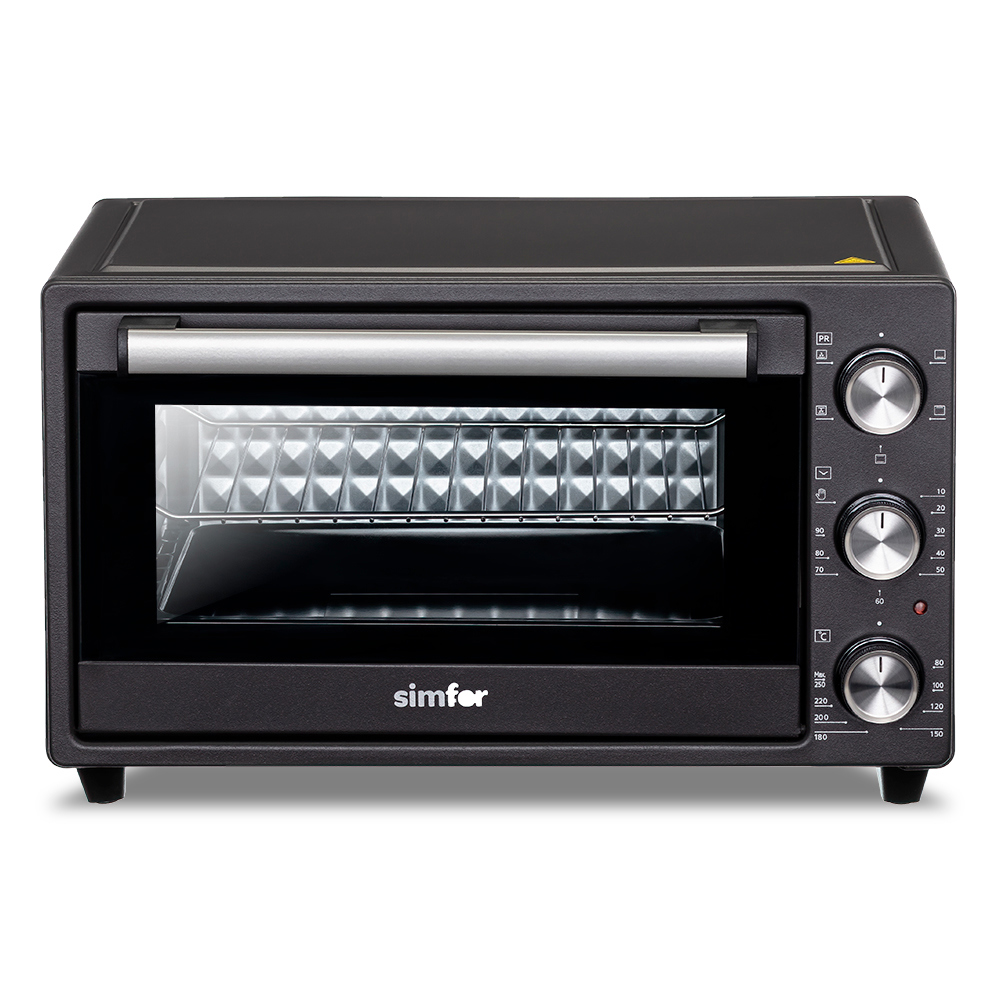 Изображение товара Электропечь Simfer M2507 20 л, черная, 5 режимов, таймер, гарантия 5 лет