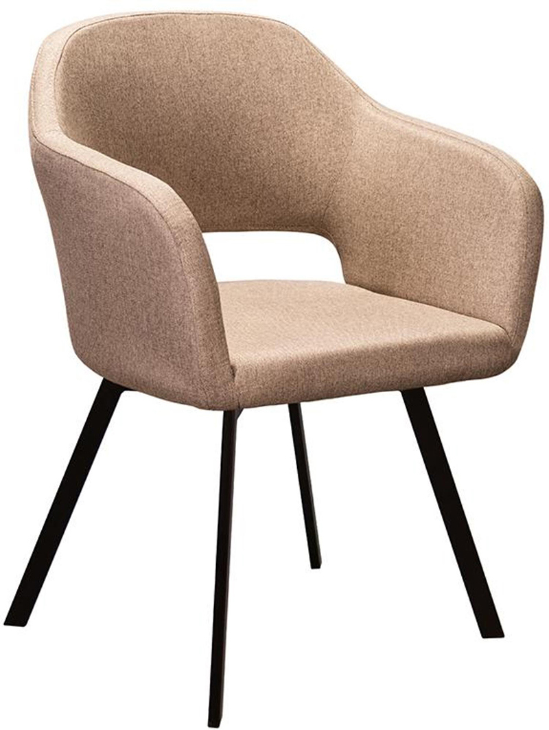 Изображение товара Кресло R-home Oscar 60x77.5x59 см без покрытия цвет бежевый