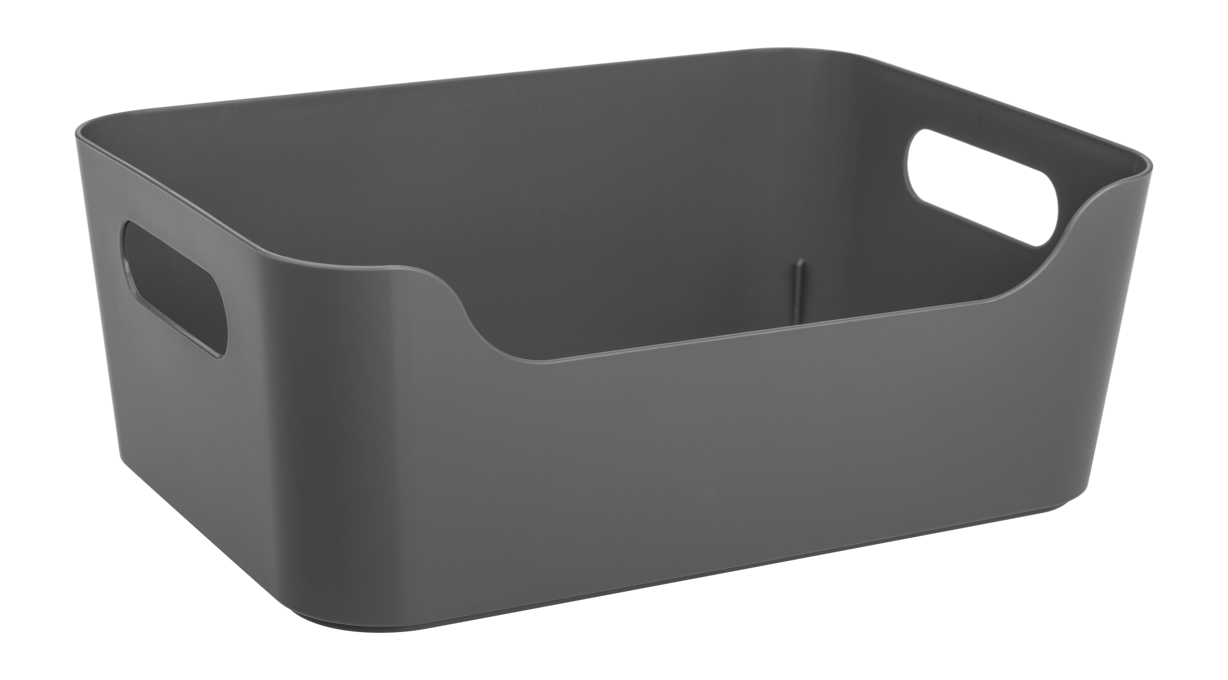 Изображение товара Корзина Econova 17x9x24 см полипропилен цвет серый