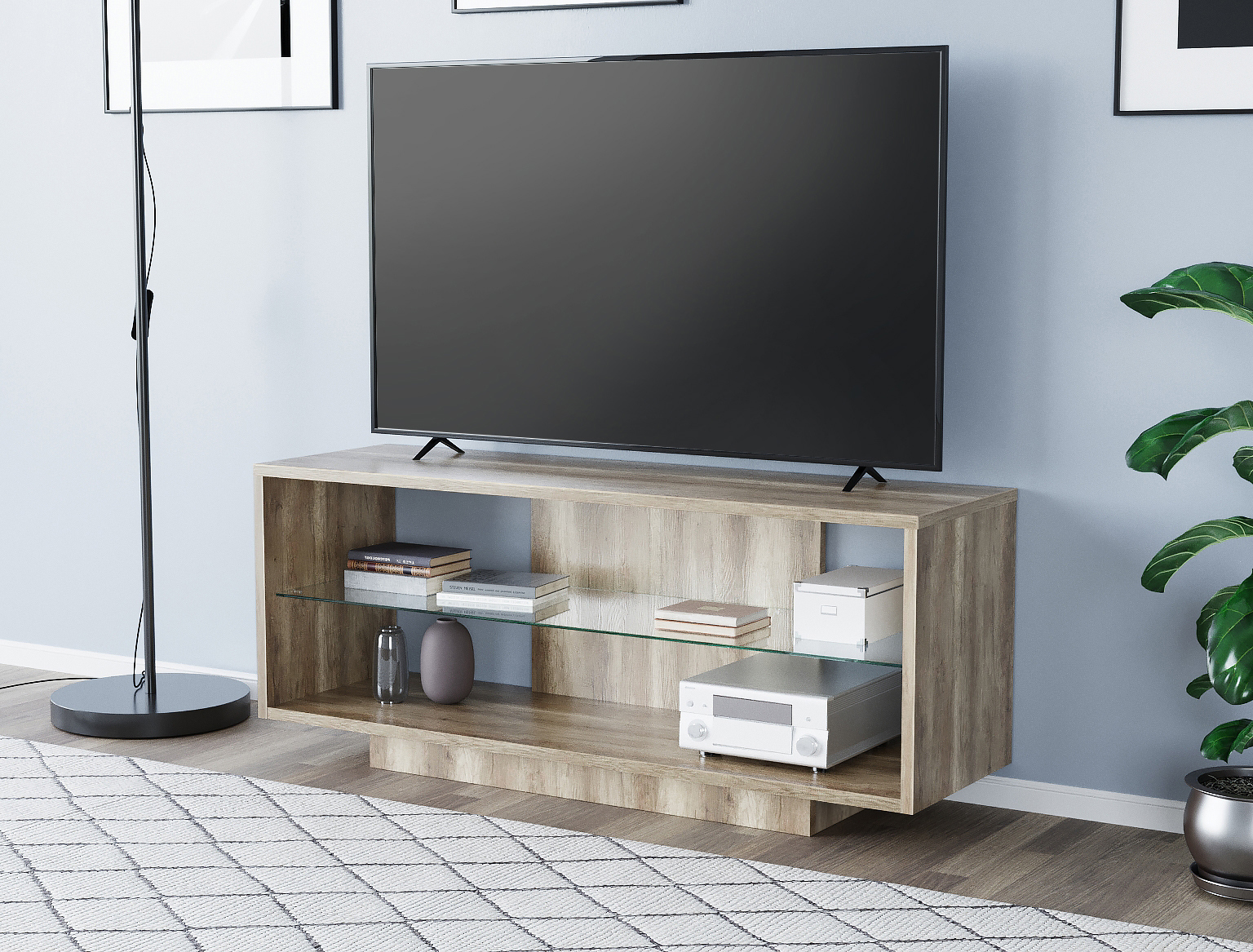 Изображение товара Тумба MD Md 42 441 100x41.5x30 см ЛДСП дуб каньон