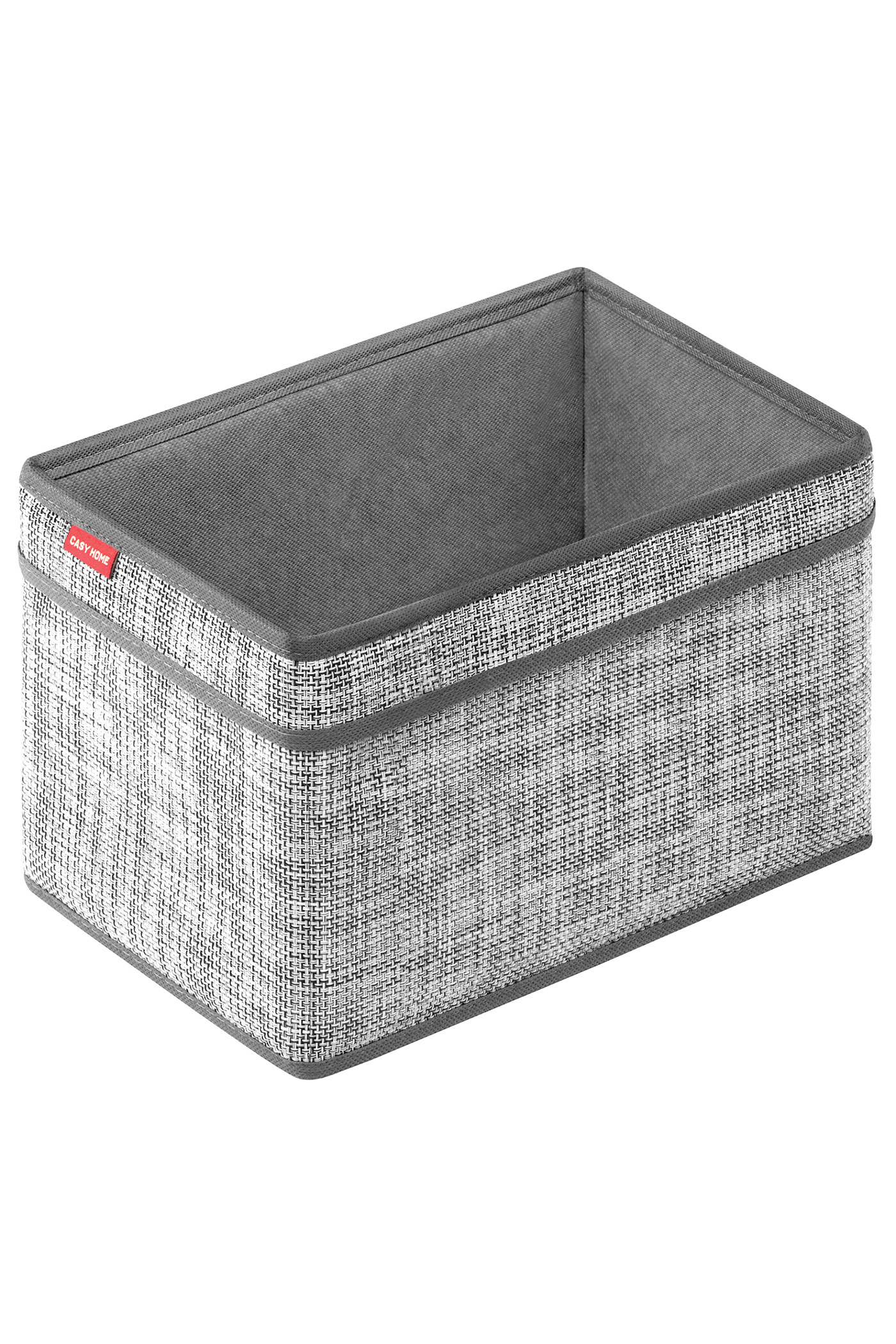 Изображение товара Корзина для хранения 28х18х18 см из текстилена с ручками и складной формой