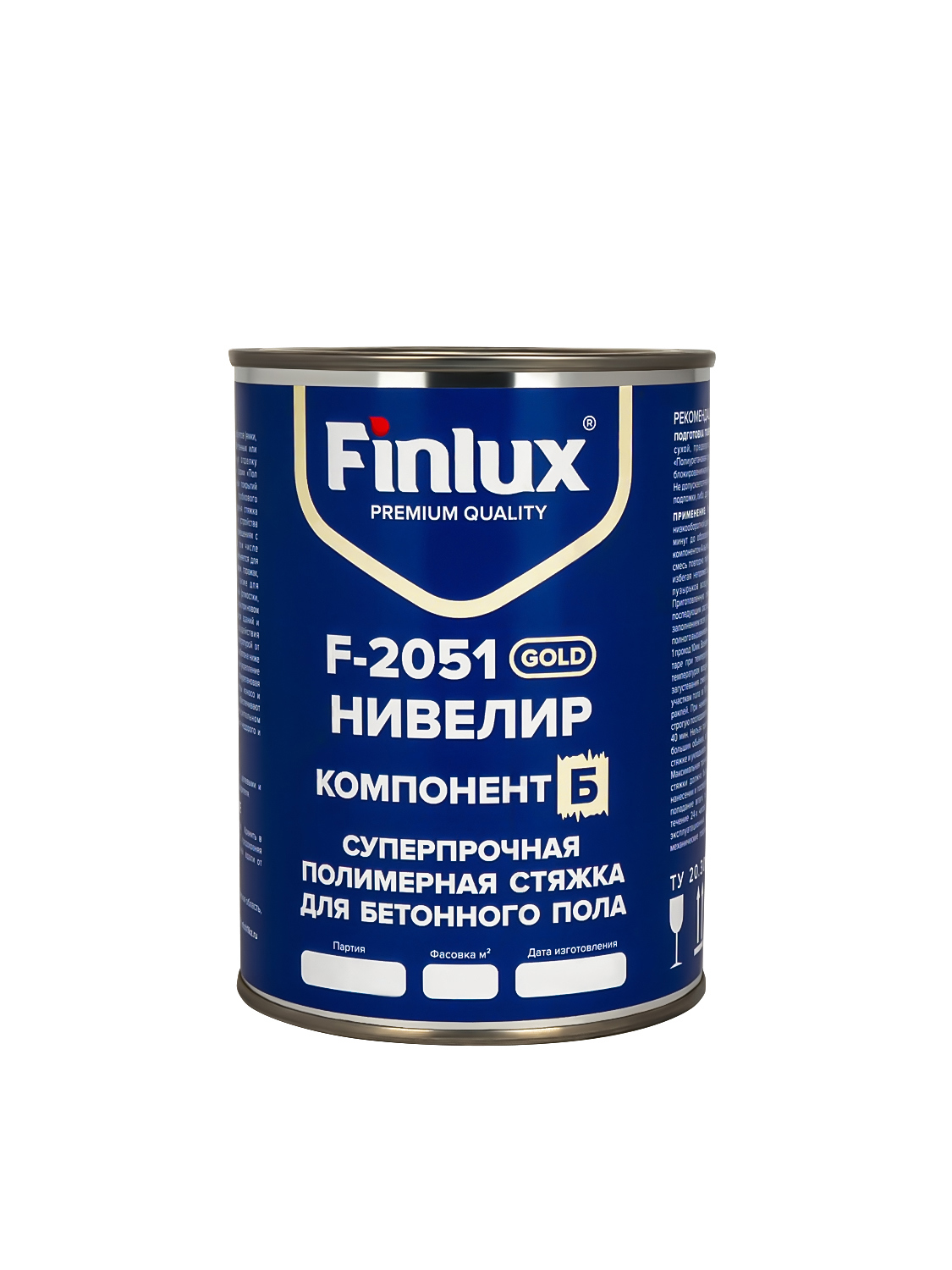 Изображение товара Полимерная стяжка Finlux F-2051 Platinum для быстрого выравнивания полов Изображение товара Полимерная стяжка Finlux F-2051 Platinum для быстрого выравнивания полов