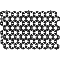 Изображение товара Газонная решетка Erfolg Green Parking 40x60x4 см цвет черный