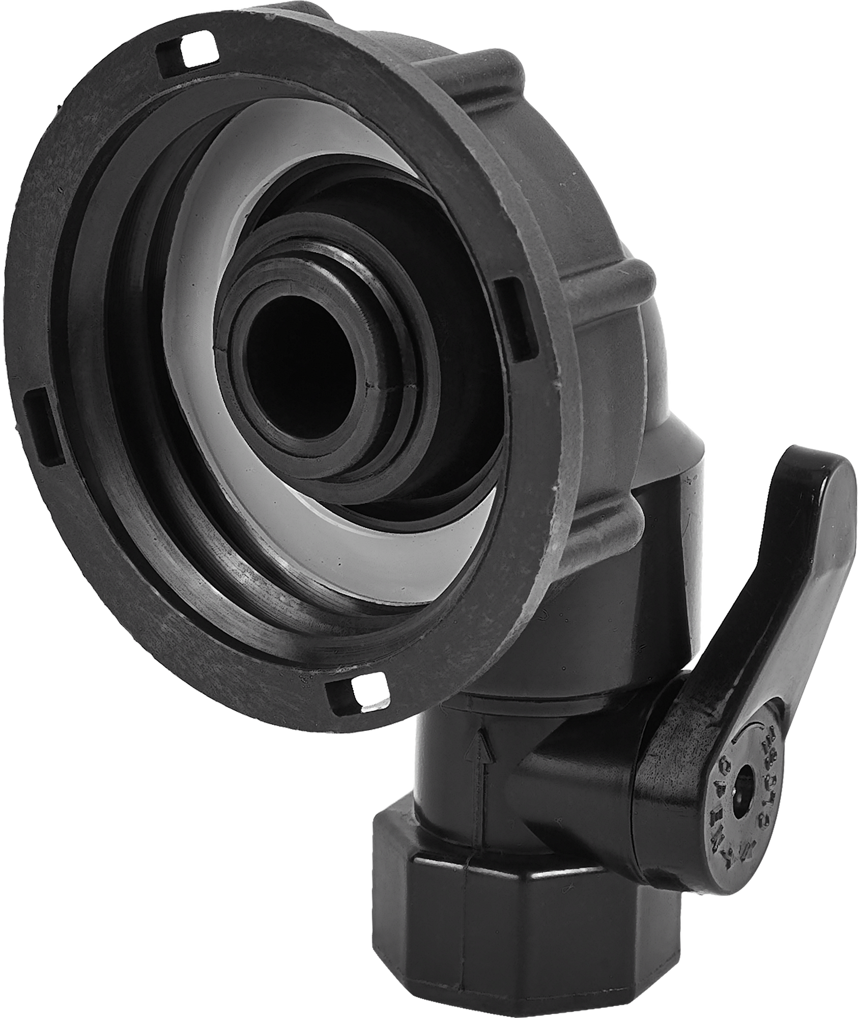 Изображение товара Набор для врезки в бочку Boutte 3/4" (гайка, угол, кран).