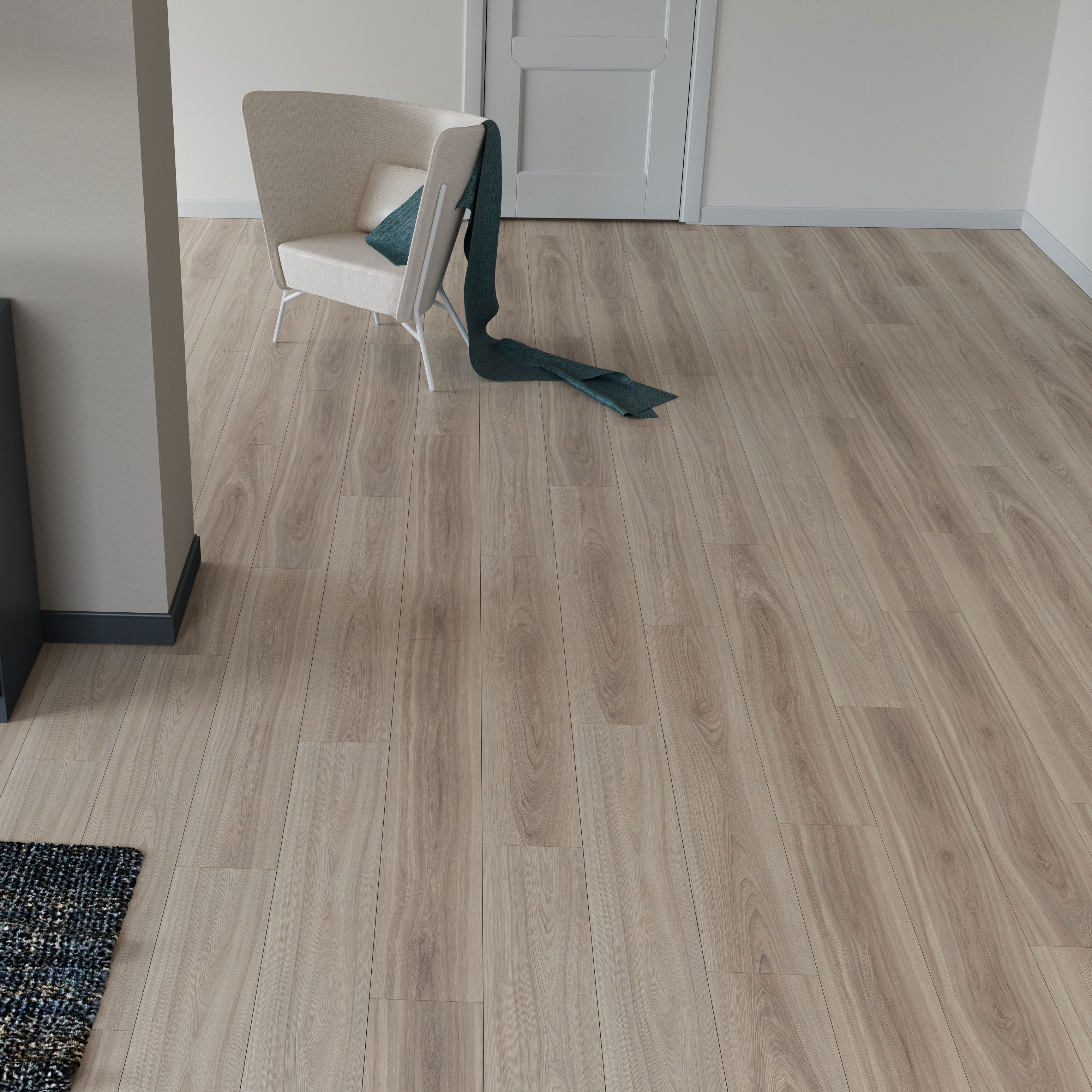 Изображение товара Ламинат Ясень Аламо 33 класс толщина 8 мм 2.22 м² для гостиной