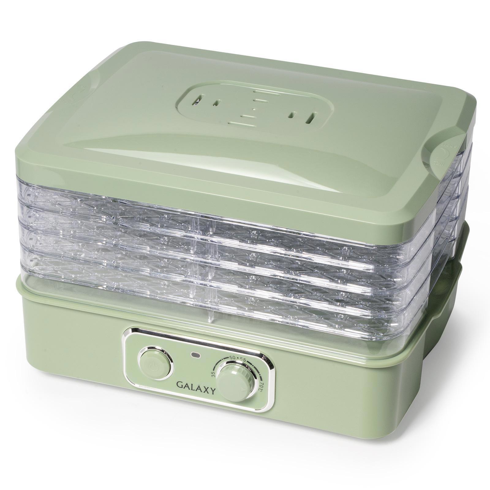 Изображение товара Электросушилка GALAXY GL2636 для овощей, фруктов, мяса и рыбы 14,1 л 350 Вт