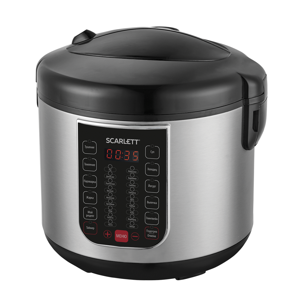 Изображение товара Мультиварка Scarlett SC-MC410S31 900 Вт 5 л серебристая с 30 программ
