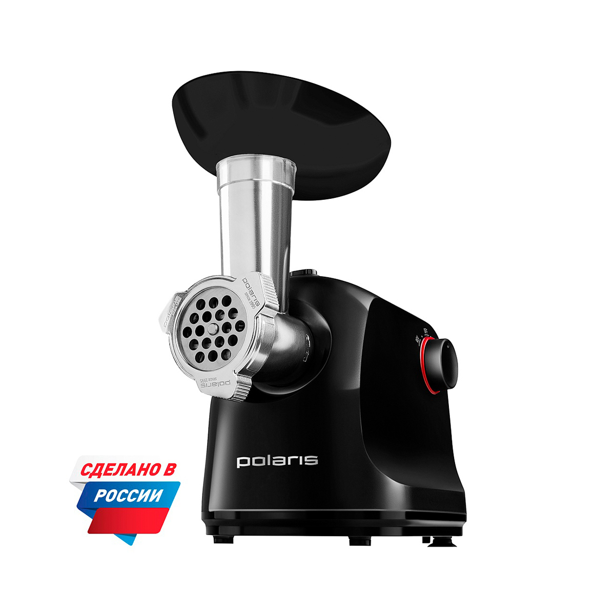 Изображение товара Мясорубка электрическая Polaris 017288 1800 Вт цвет серый