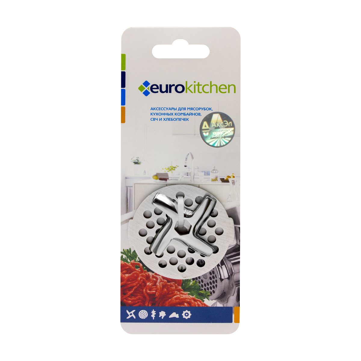 Изображение товара Запасные части Eurokitchen NR1209 0 Вт цвет стальной