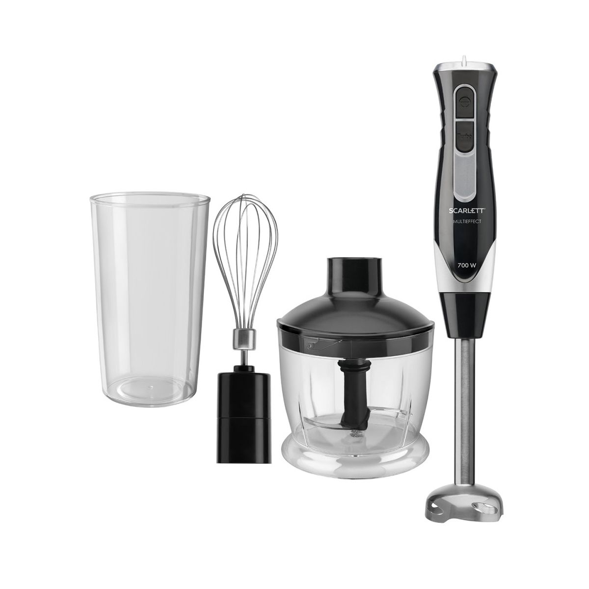 Изображение товара Погружной блендер Scarlett Sc-hb42f56 20 скоростей цвет черный