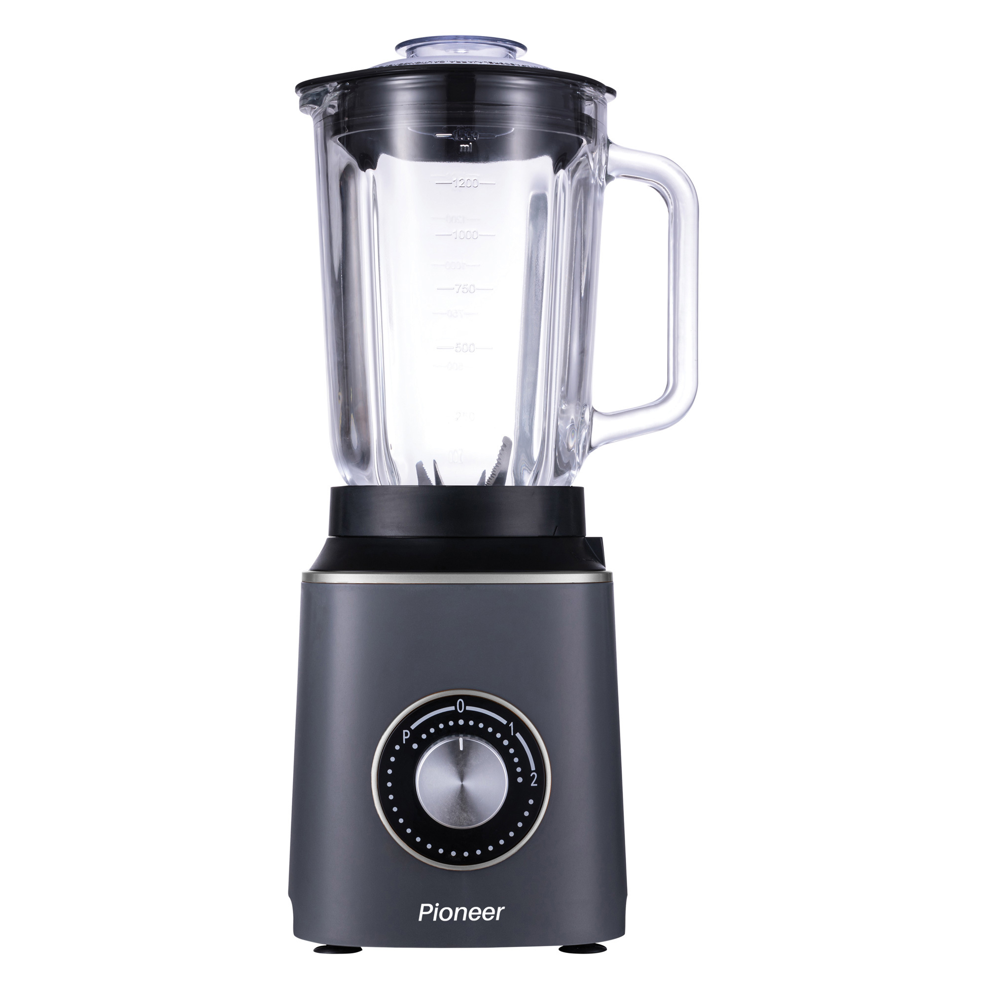 Изображение товара Стационарный блендер Pioneer SB145 800 Вт 2 скорости стеклянный 1,5 л черный