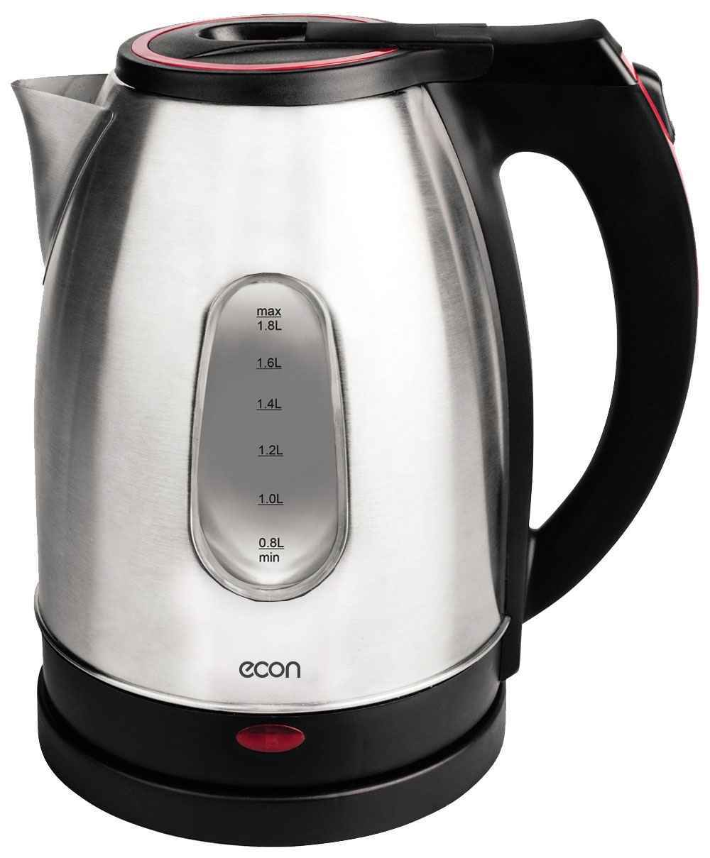 Изображение товара Электрический чайник ECON 1882KE 1.8 л нержавеющая сталь серый