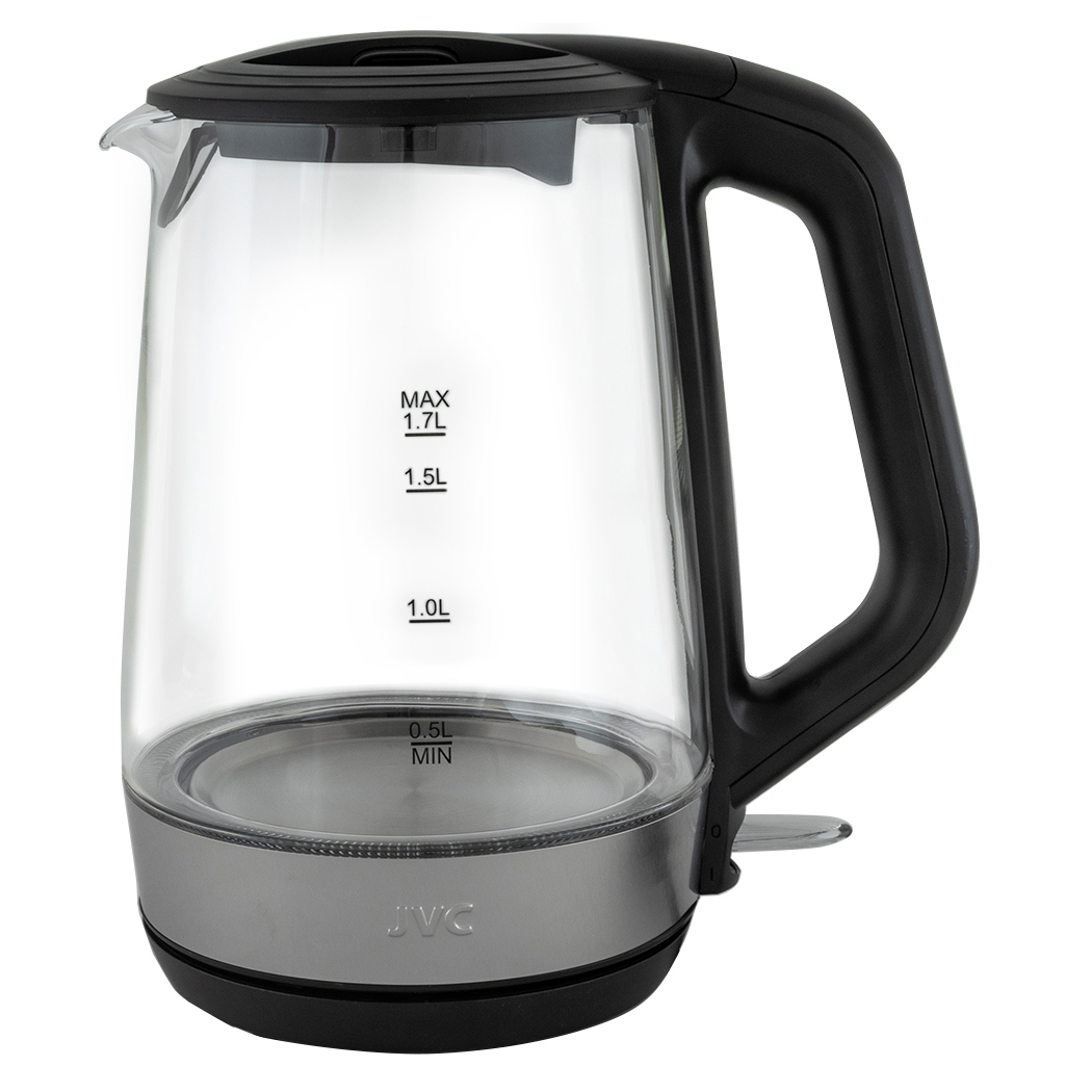 Изображение товара Электрический чайник Jvc jk-ke1803 1.7 л стекло цвет черный