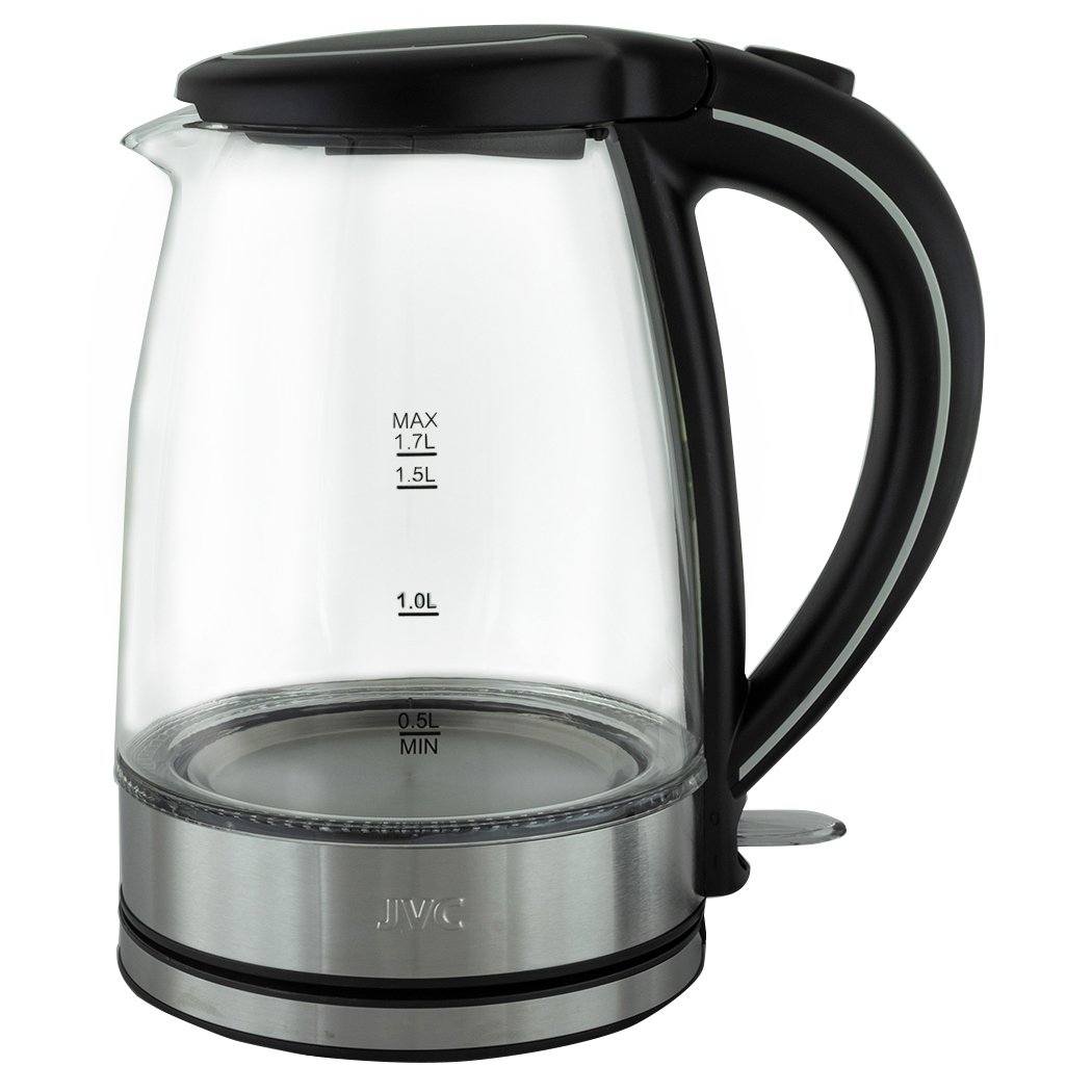Изображение товара Электрический чайник JVC JK-KE1808 1.7 л стекло черный с подсветкой