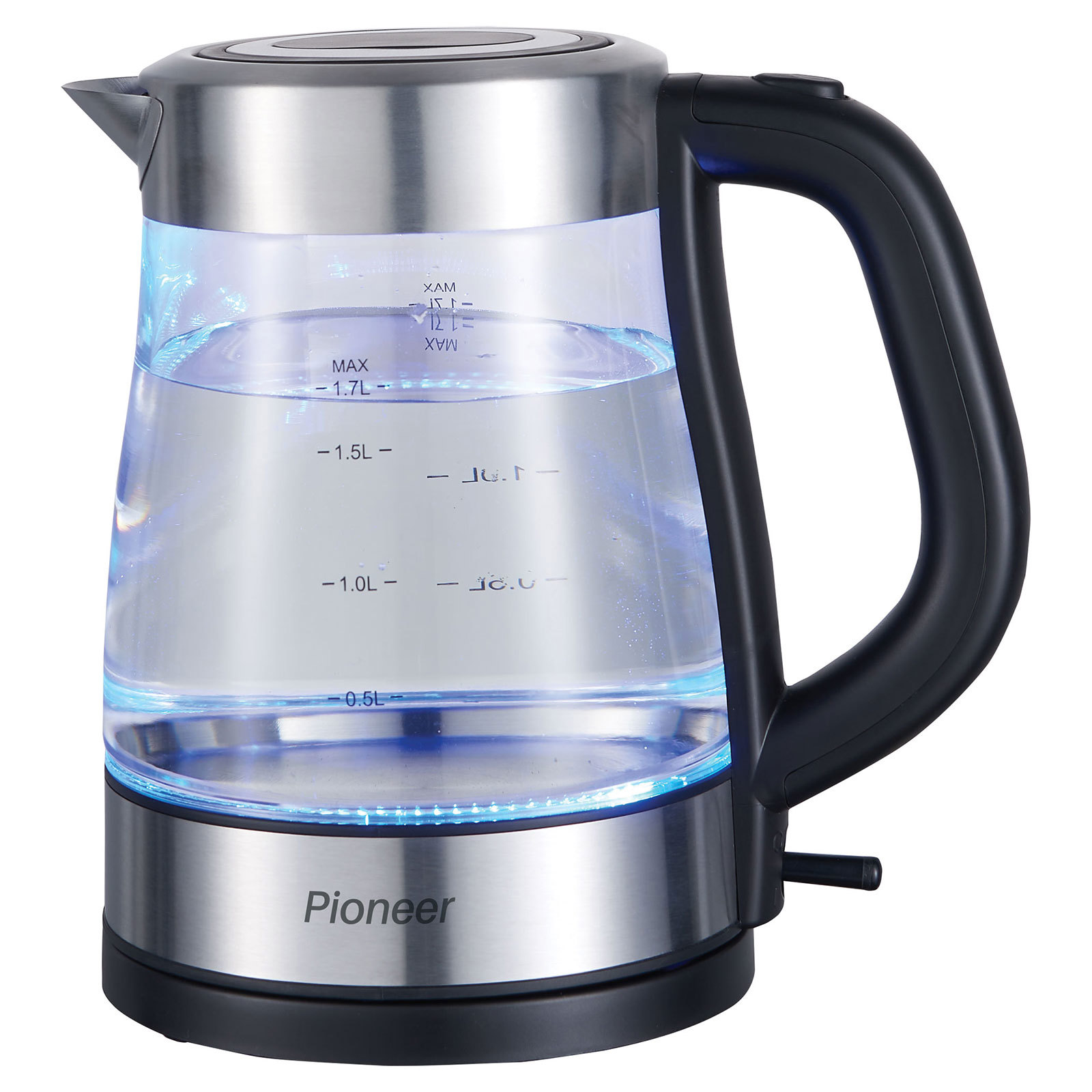 Изображение товара Электрический стеклянный чайник Pioneer KE807G 1.7 л с подсветкой и фильтром