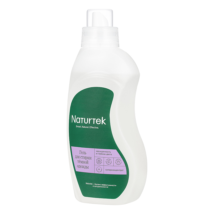 Изображение товара Гель для стирки темного белья и одежды NATURTEK 0.75 л Изображение товара Гель для стирки темного белья и одежды NATURTEK 0.75 л