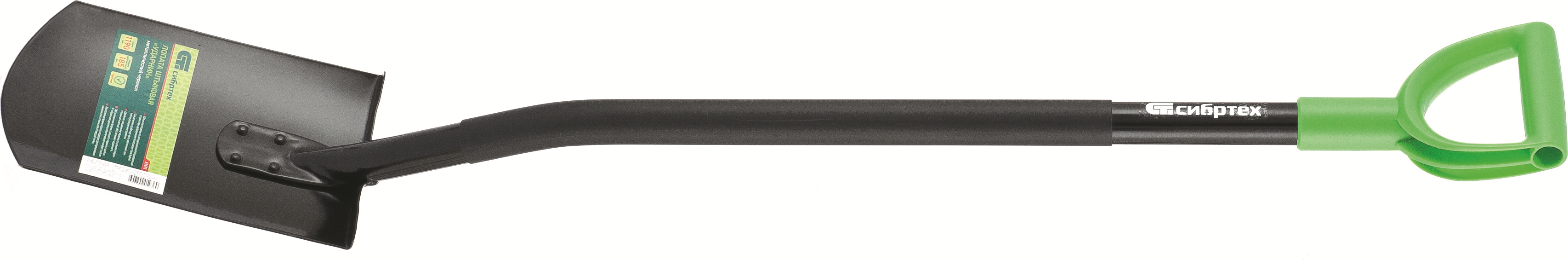 Изображение товара Лопата Сибртех 119 см сталь с черенком