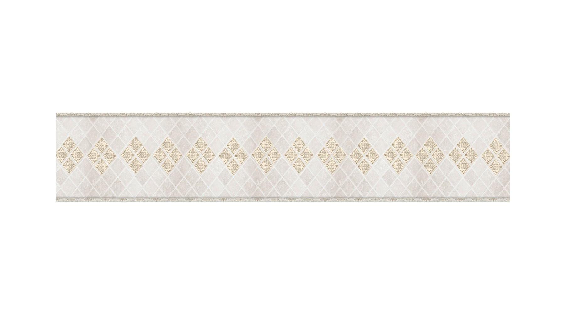 Изображение товара Стеновая панель студия фартуков бежевая мозаика 300x60x0.2 см из поликарбоната