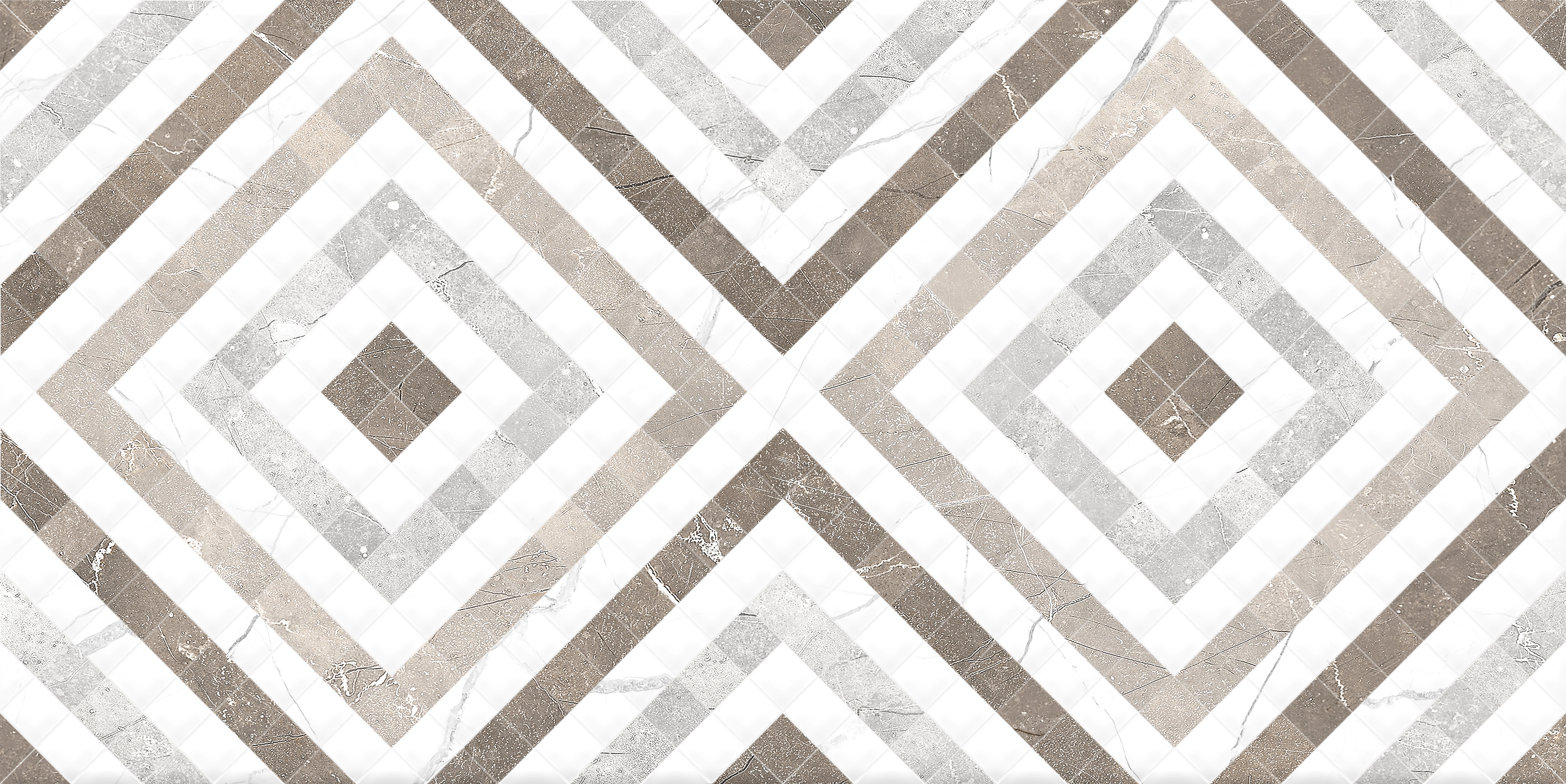 Изображение товара Керамическая плитка Global tile Siluet GT 25x50 см белая для стен