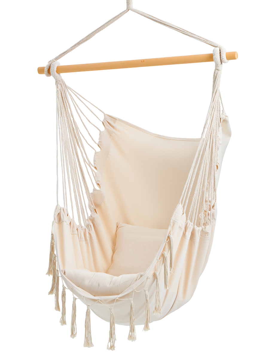 Изображение товара Качеля-гамак садовая Karpee Home KH8323 95x130 см белая