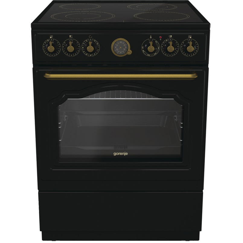 Изображение товара Электрическая плита Gorenje ECS6250CLB 60x85 см черная с духовкой 11 режимов