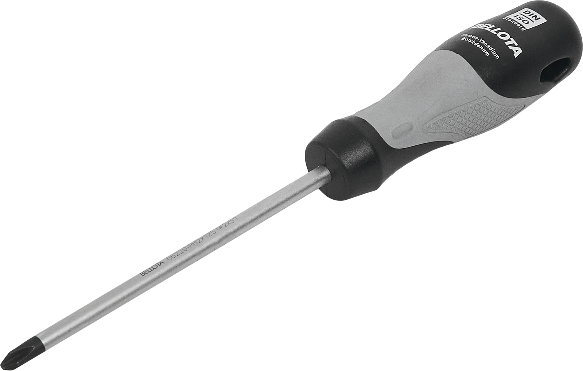 Изображение товара Отвертка крестовая Bellota 66220-PH2, PH2, сталь, ручка из пластика