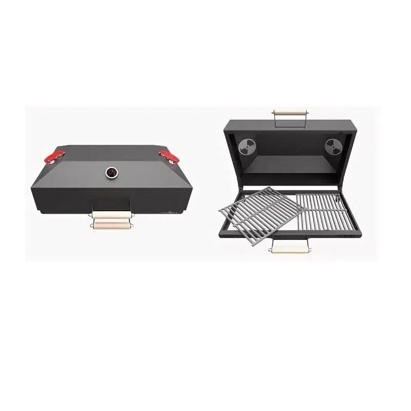 Изображение товара Крышка-гриль Grillver Искандер-360 ПМ1.011 с термометром, сталь 2 мм Изображение товара Крышка-гриль Grillver Искандер-360 ПМ1.011 с термометром, сталь 2 мм